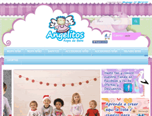 Tablet Screenshot of angelitosropabebe.com